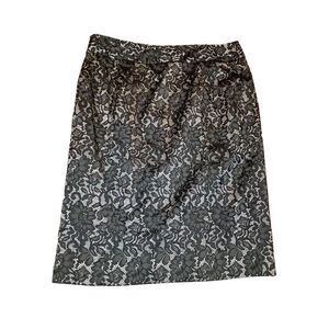 Worthington Lace Pencil Skirt Formal Straight Career Office Professional Work